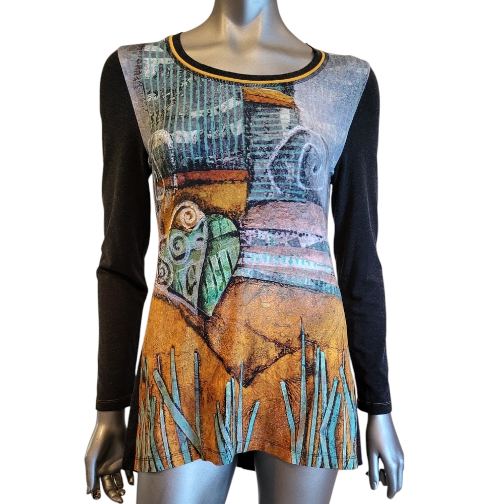 118. Simply Art by Dolcezza Top - Size Small*